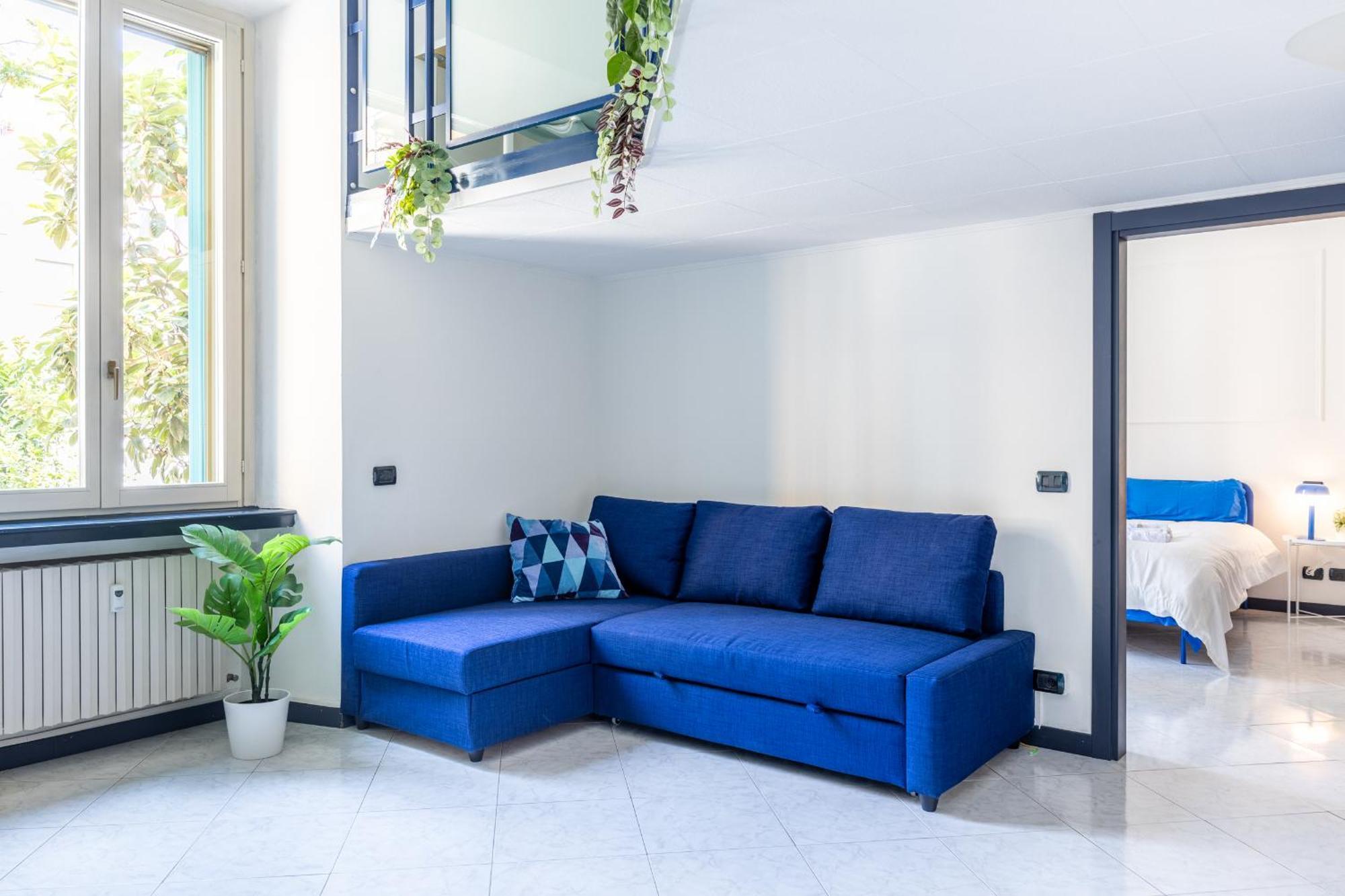Blue Loft In The Heart Of Milan, Next To Metro Station Appartement *